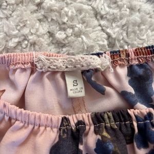 Buckle Cold Shoulder Shirt